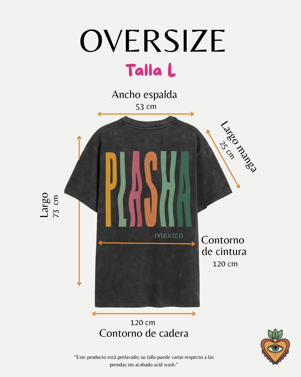 PLASHA NEGRO ACID WASH