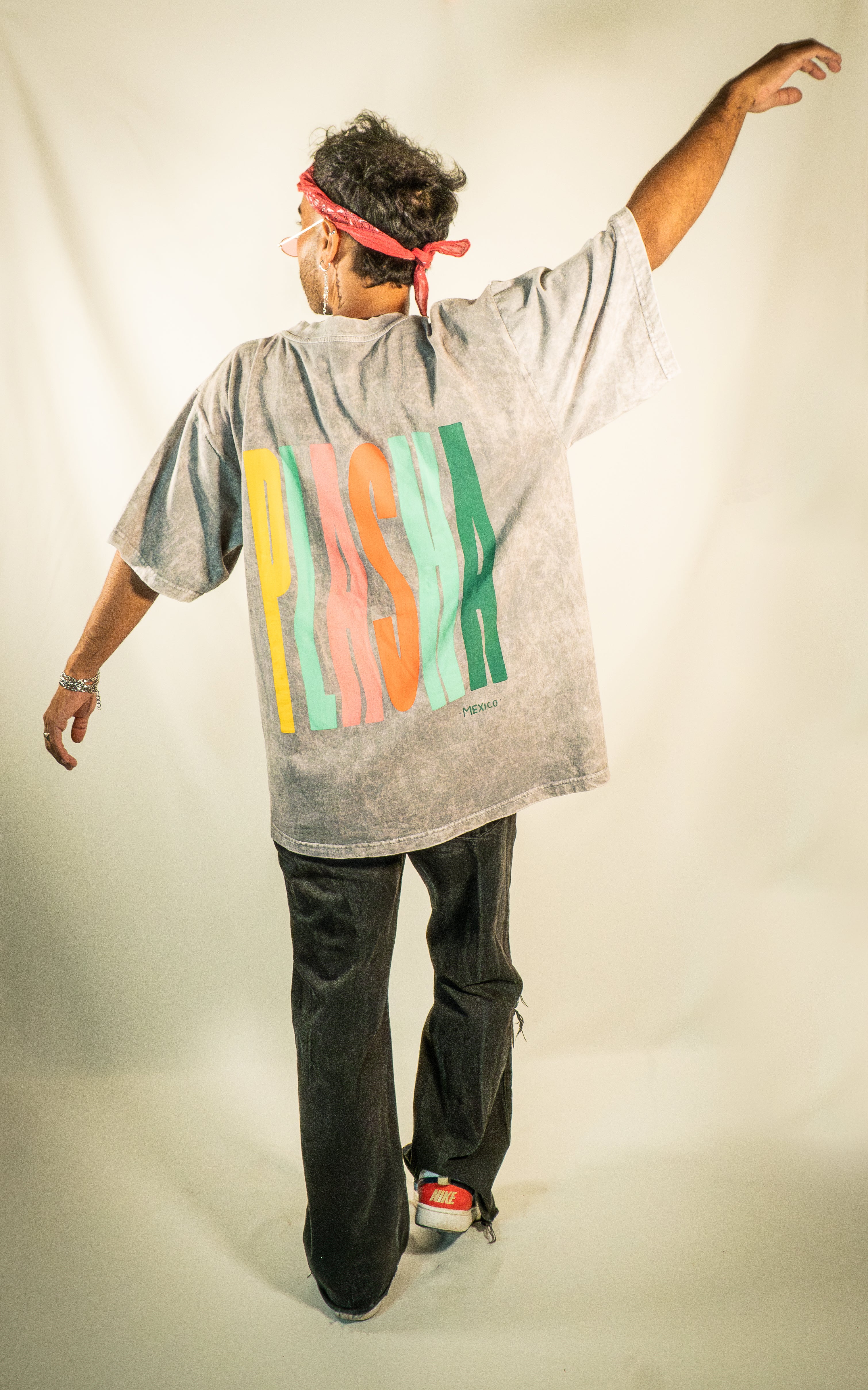 PLASHA ACID WASH gris