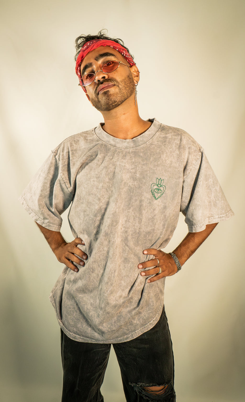 PLASHA ACID WASH gris