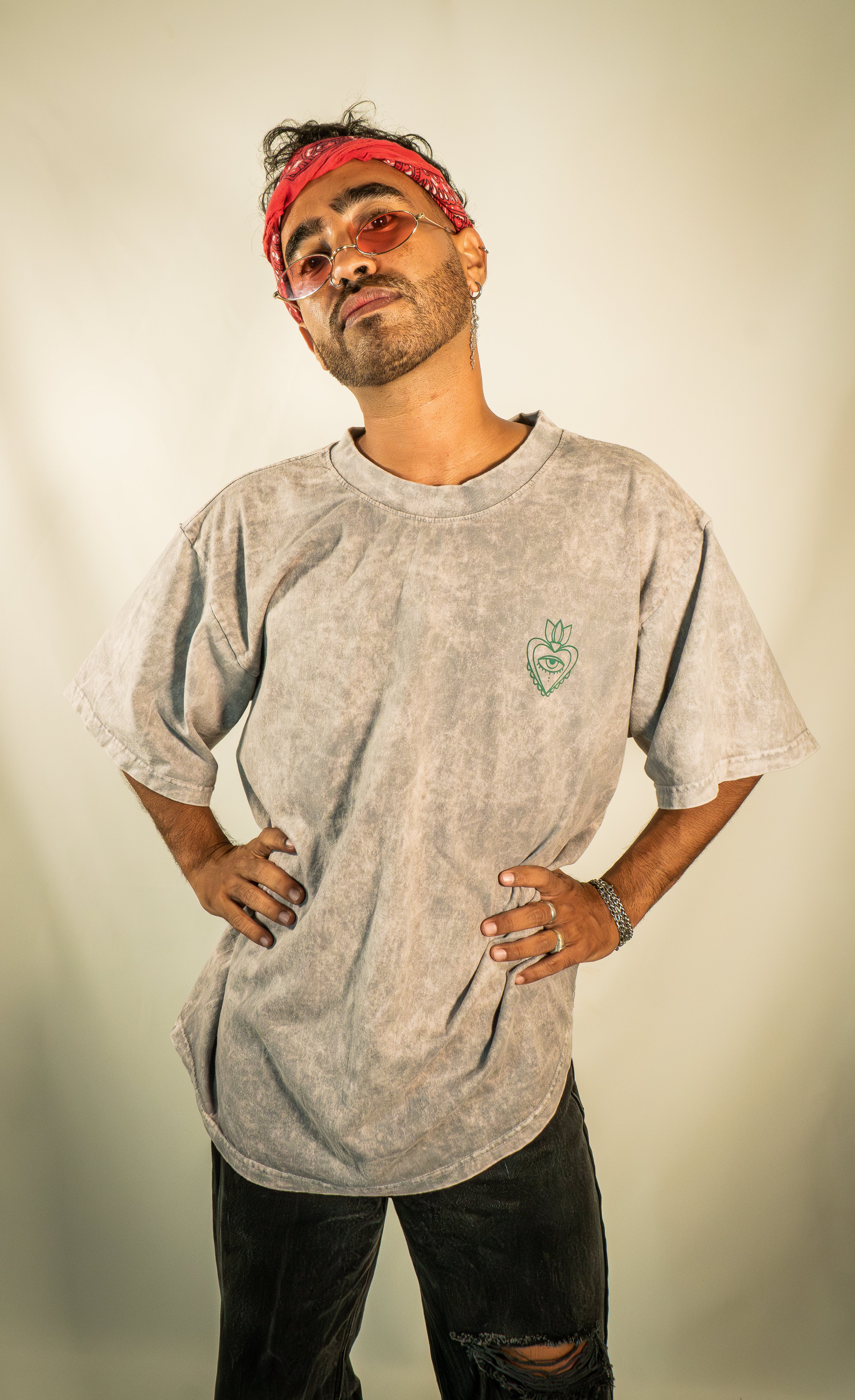 PLASHA ACID WASH gris