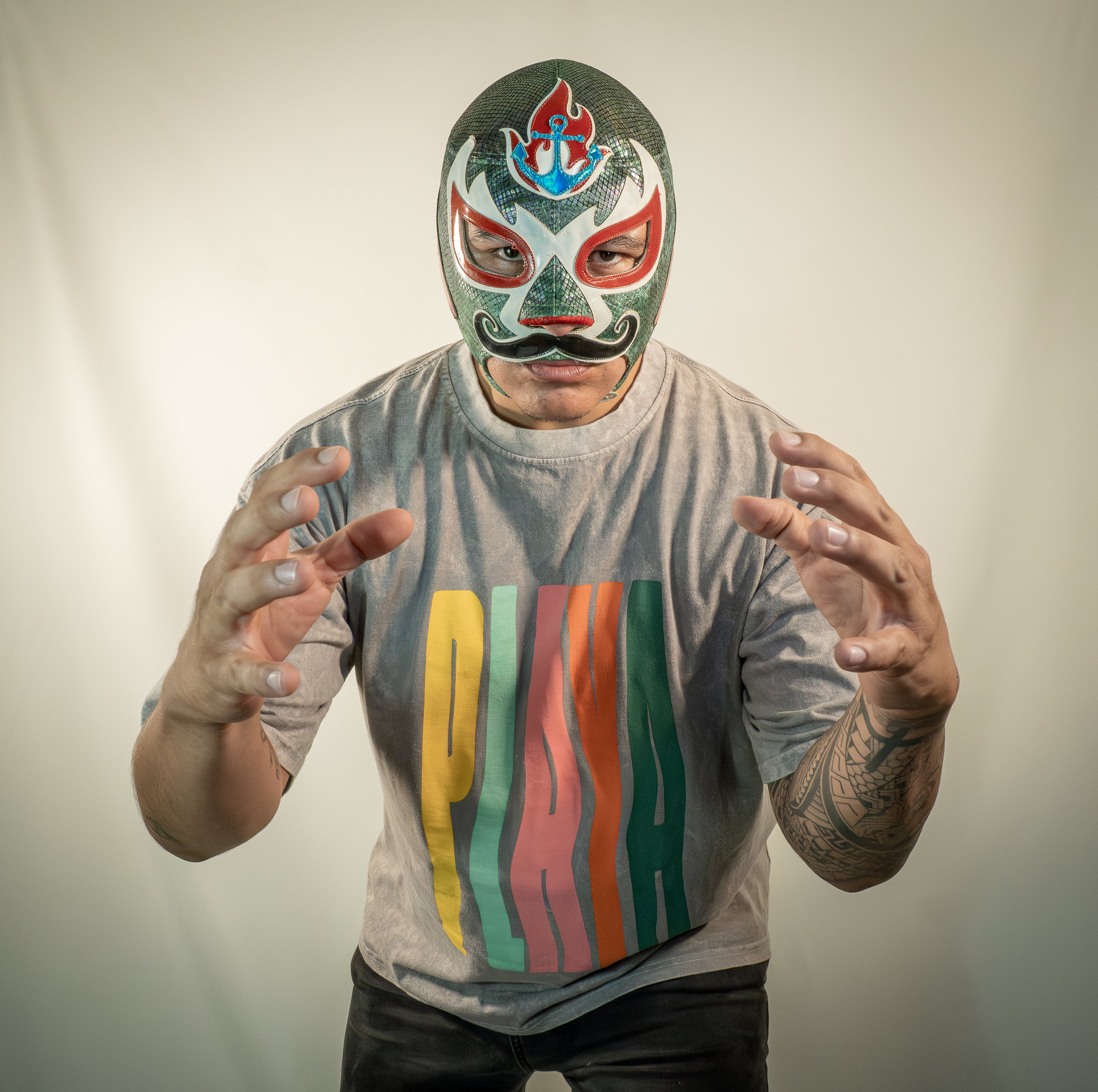 PLAYA ACID WASH Gris claro