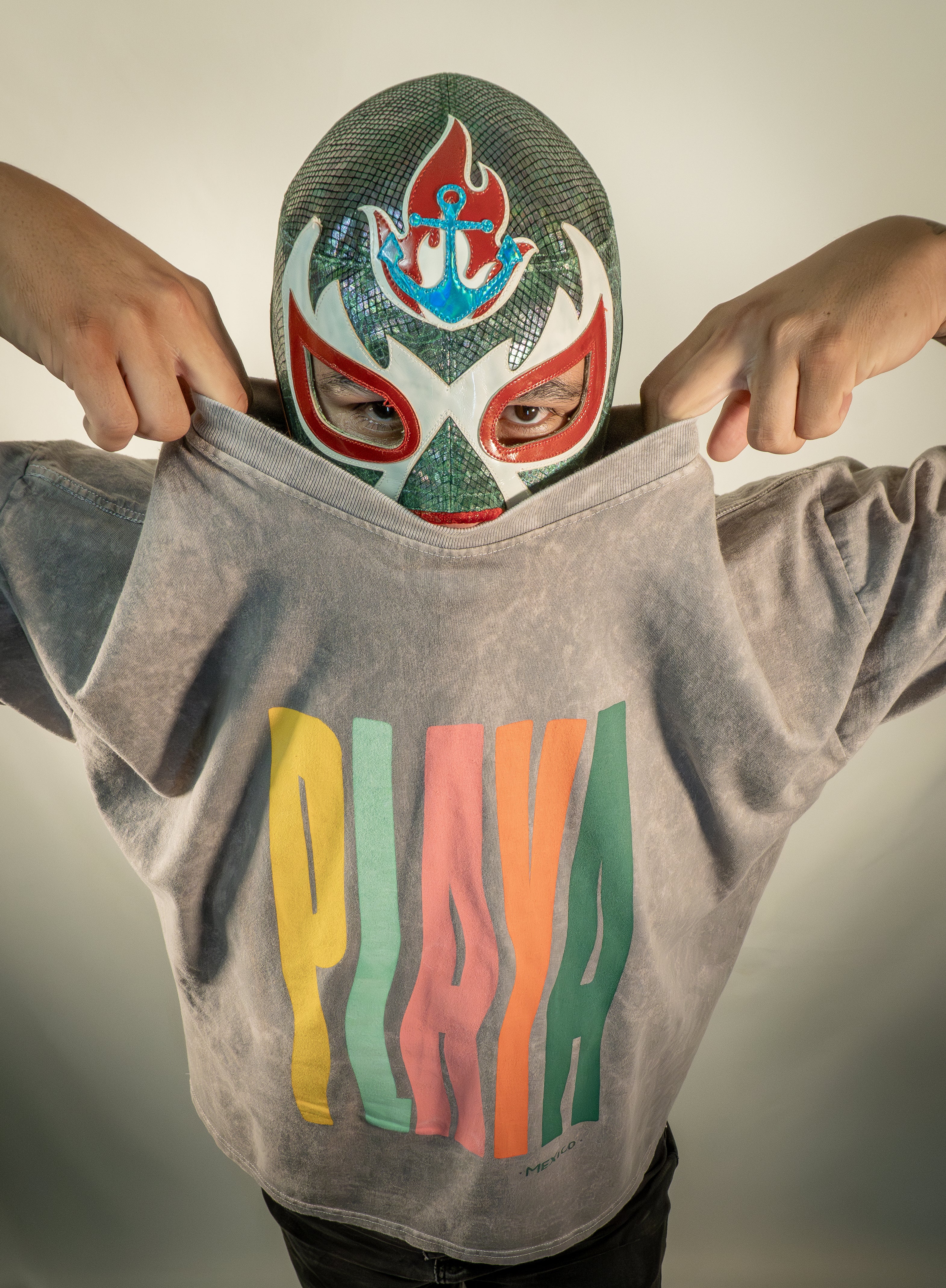 PLAYA ACID WASH Gris claro