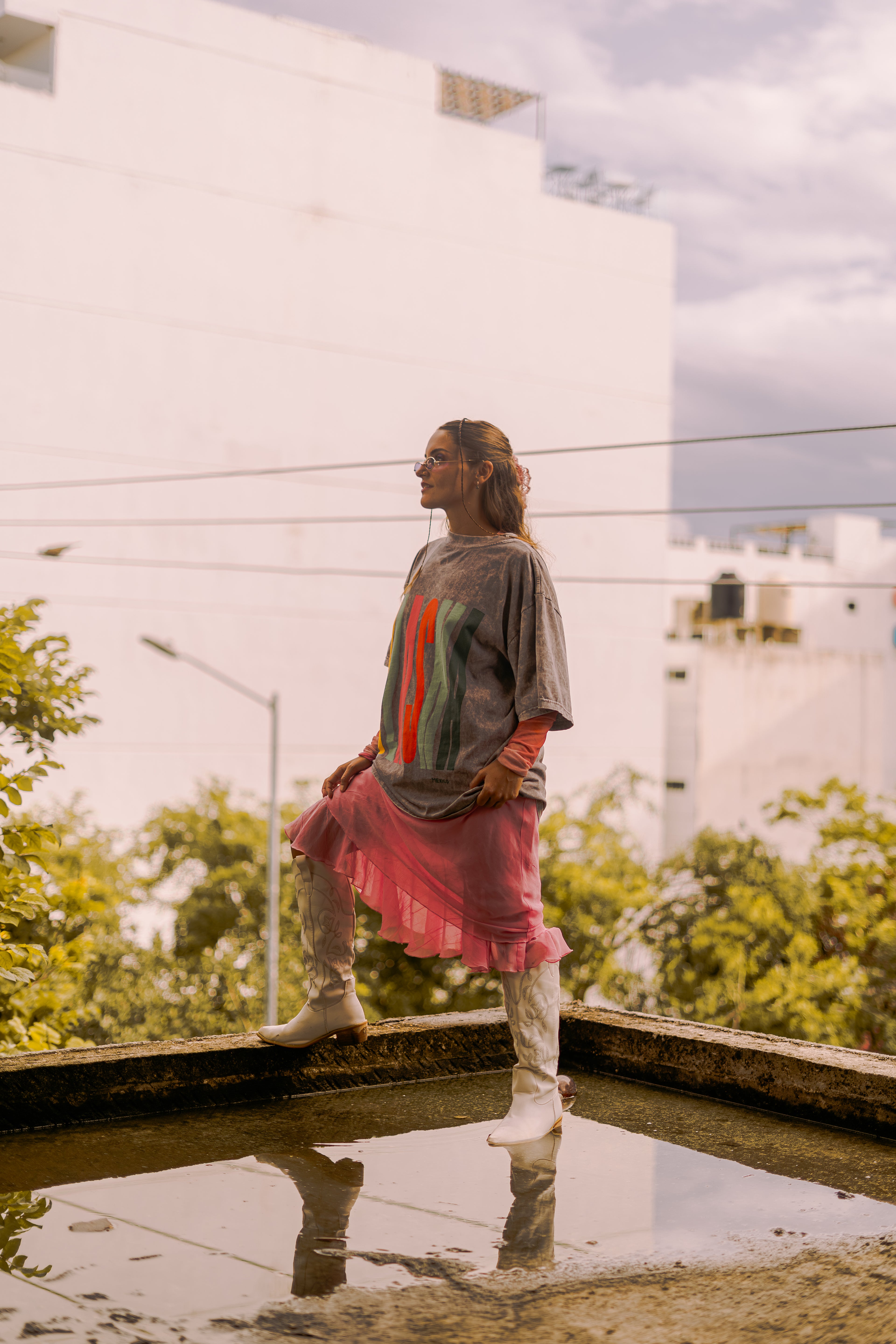 PLASHA ACID WASH gris